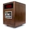 Iliving Infrared Portable Space Heater with Dual Heating System, 1500W, Walnut Wooden Cabinet ILG-918 - alternate 5